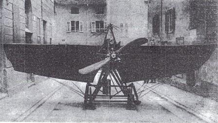 Aereo in via San Sergio